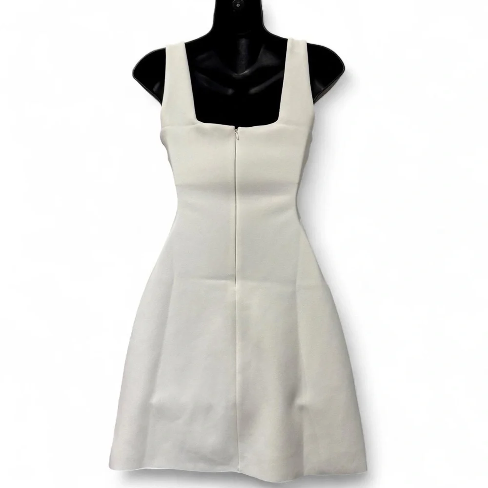 Princess Polly White Square Neck Mini Dress - Picture 5 of 5